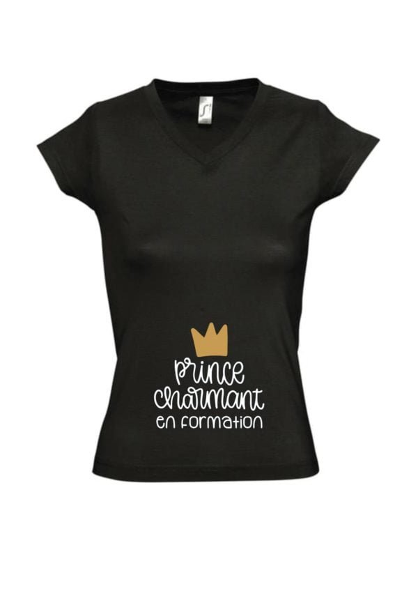 T-Shirt Personnalisé Prince Charmant En Formation