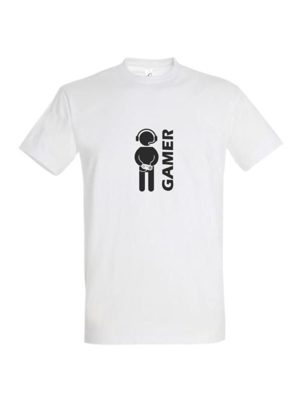 T-Shirt Personnalisé Bonhomme Gamer