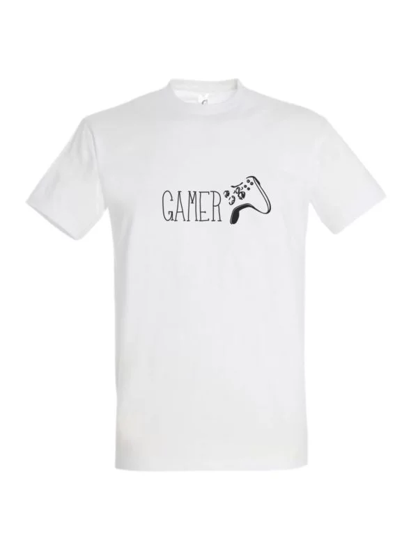 T-Shirt Personnalisé Gamer Manette