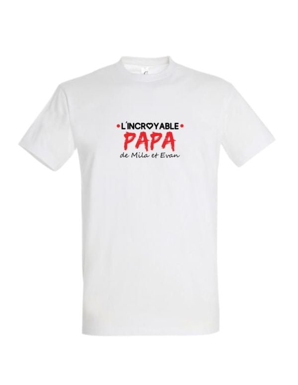 T-Shirt L'incroyable Papa 1