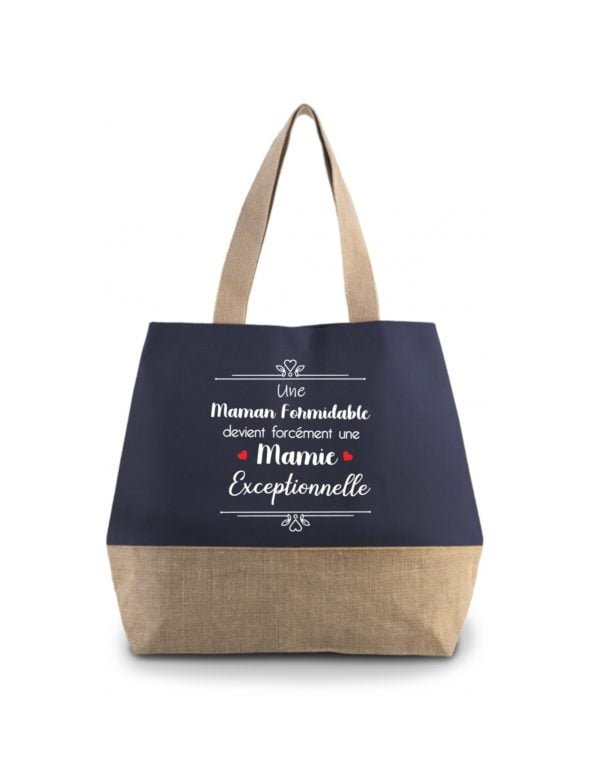 Sac Cabas Maman formidable Mamie exceptionnelle 2