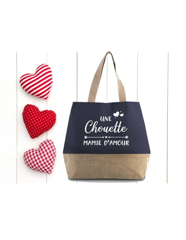 Sac cabas Chouette Mamie d'Amour 1