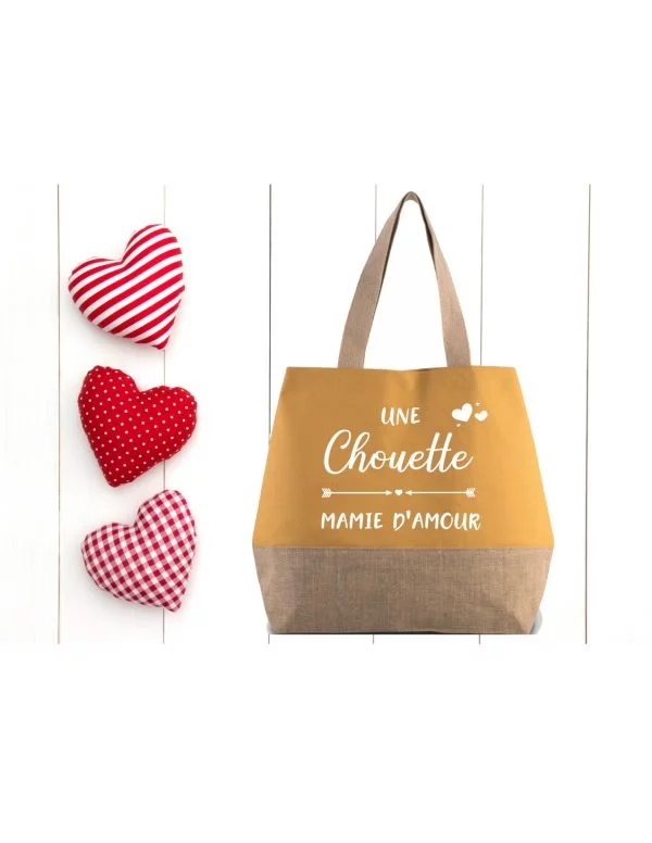 Sac cabas Chouette Mamie d'Amour