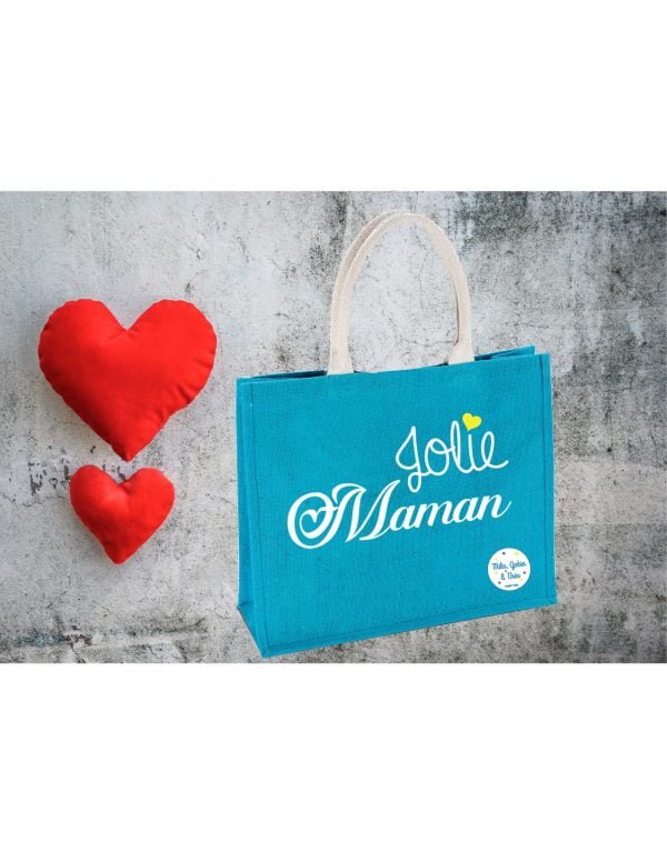 Sac Jute Jolie Maman